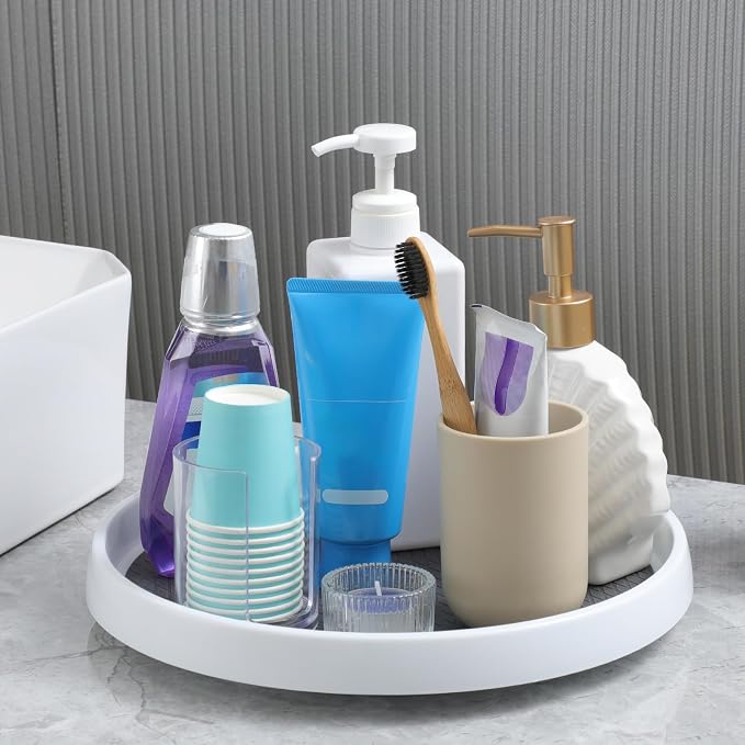 2 Set, 10 Inch Non-Skid Lazy Susan Organizers - Image 7