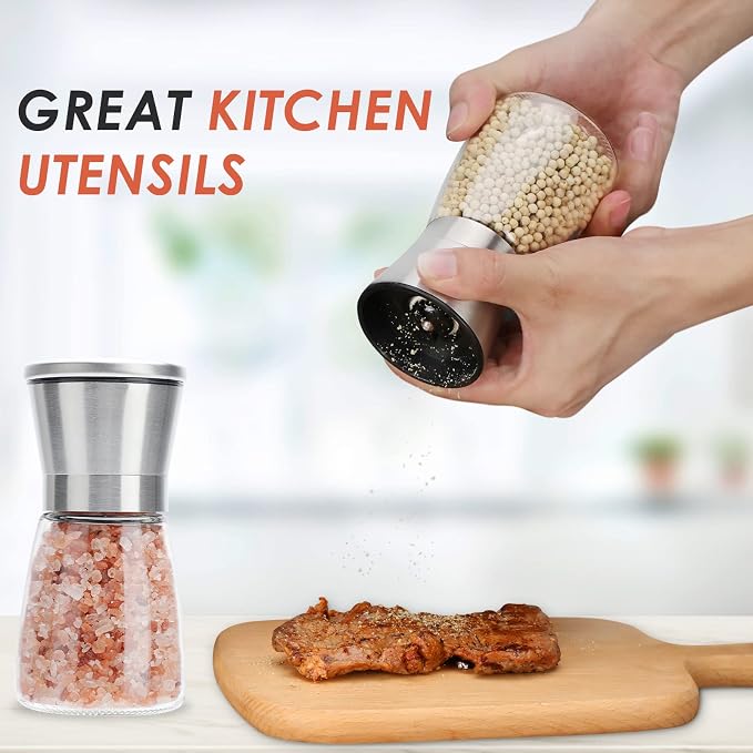 Ebaco Original Stainless Steel Salt or Pepper Grinder - Image 4
