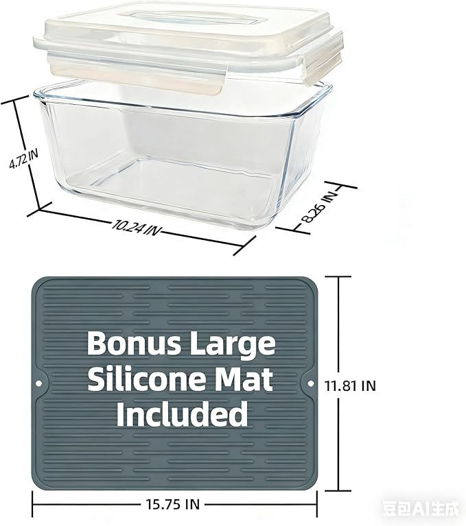 Extra Large Glass Storage Containers - Image 3