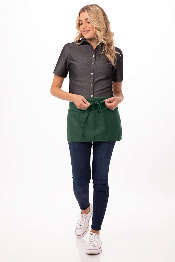 Chef Works Unisex Reversible Waitress Apron - Image 2