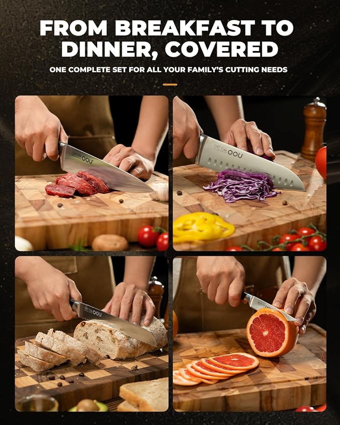 OOU 2025 Kitchen Knife Set - Image 5