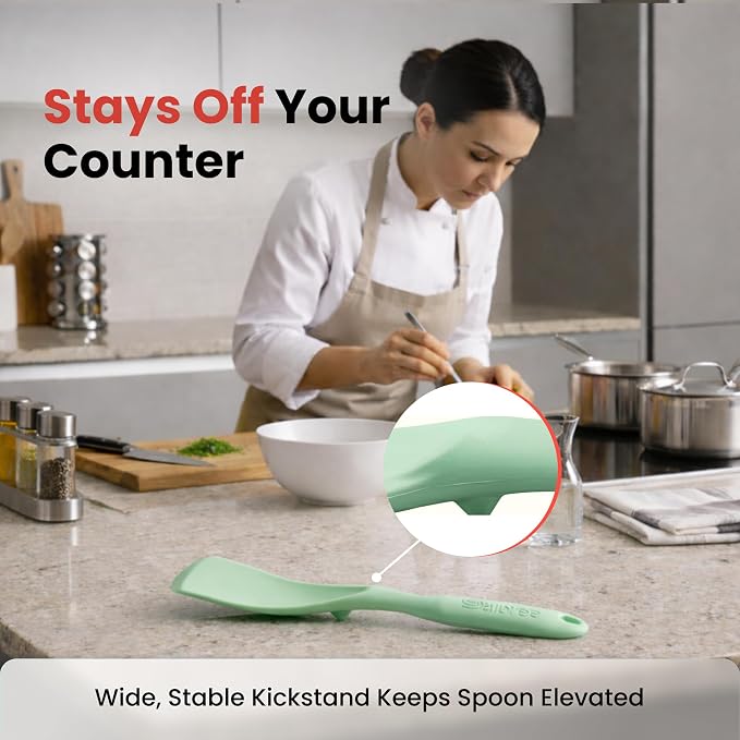 Silicone Spoon Spatula for Cooking - Image 5