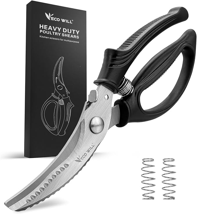 Heavy Duty Kitchen Poultry Shears by ECOWILL