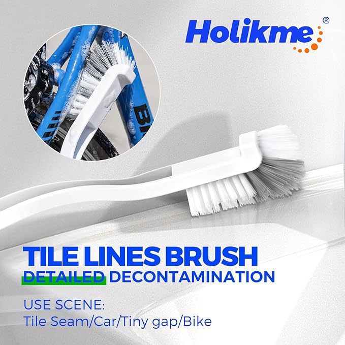 Holikme 7 Pack Deep Cleaning Brush Set, Scrub Pads - Image 5