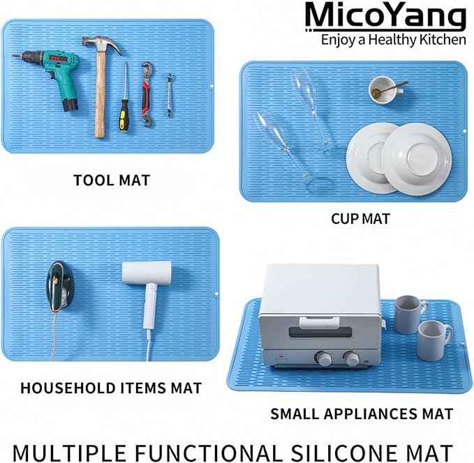 MicoYang Silicone Dish Drying Mat - Image 4