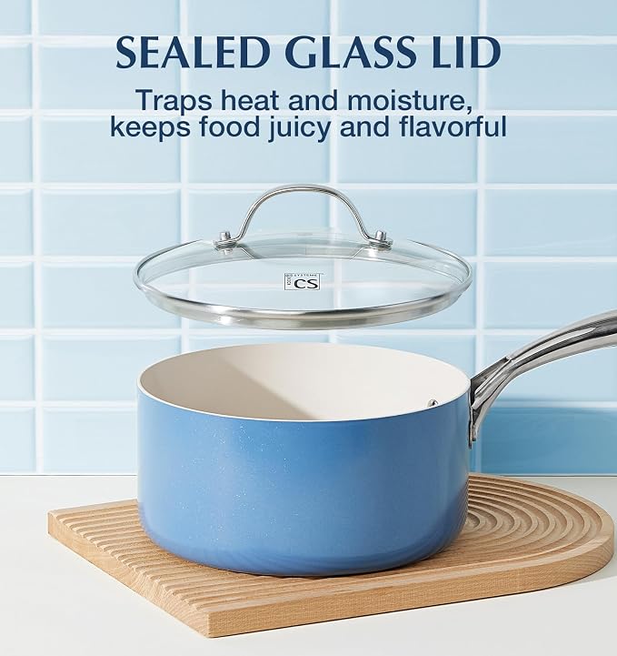 KOCH SYSTEME CS Nonstick Sauce Pan - Image 3