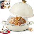 Overmont Enameled Cast Iron Bread Oven - 6QT Bread Dutch Oven by Overmont