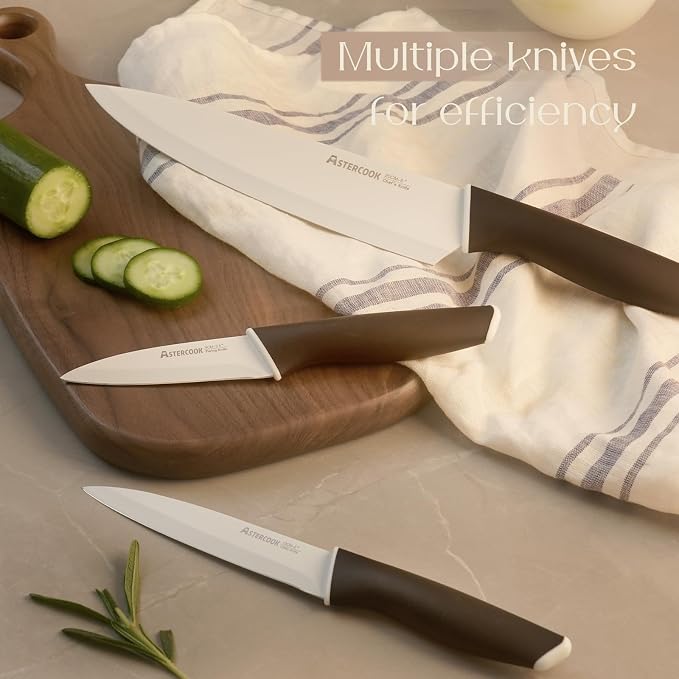 Astercook Knife Set, Kitchen Knives - Image 3