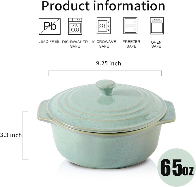 HVH Ceramic Casserole Dish - Image 4