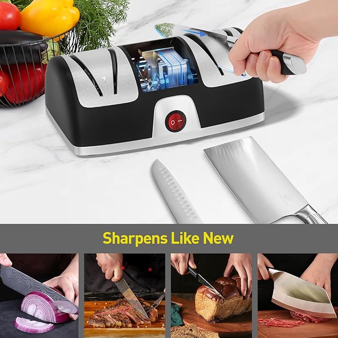 Secura 2-Stage Electric Knife Sharpener - Image 5