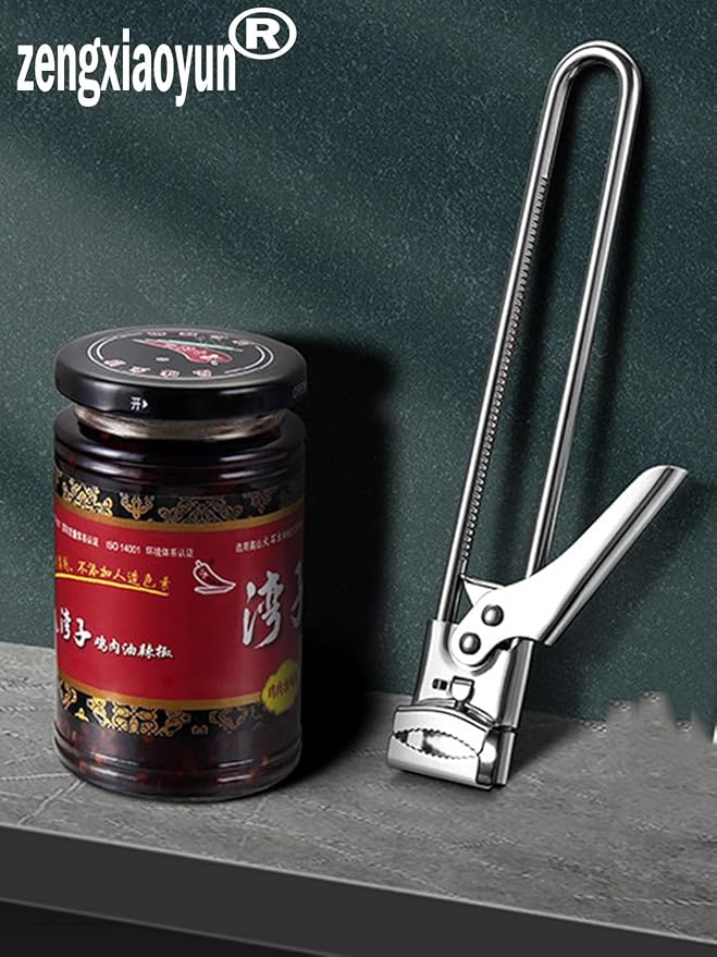 zengxiaoyun Master Jar & Bottle Opener, Adjustable Multifunctional Stainless - Image 7