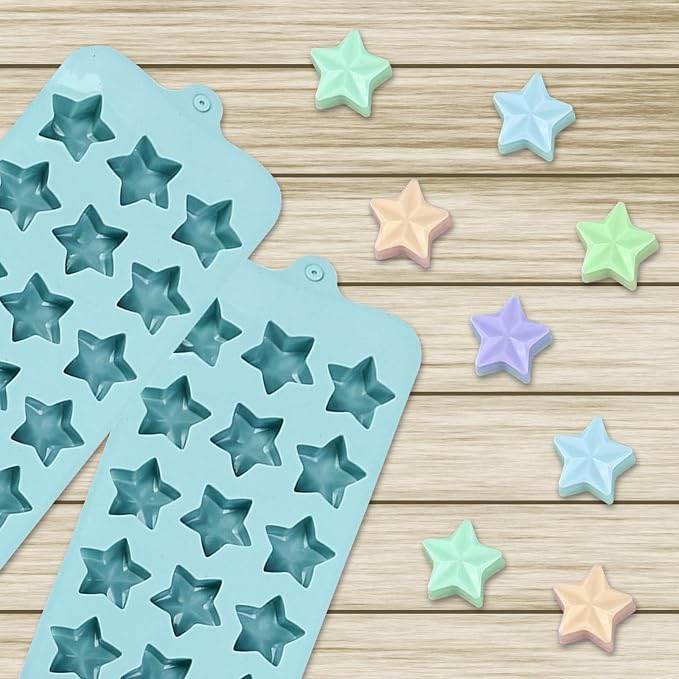 Star-Shaped Silicone Molds, 15 Cavities Each - Image 8