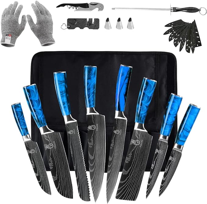 FULLHI Knife Set by ExpertForPortableAndButcherKnifeSet
