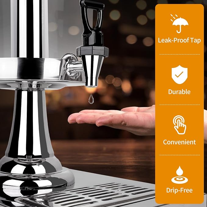 Drink Dispensers for Parties, Cold Beverage Dispenser - Image 3