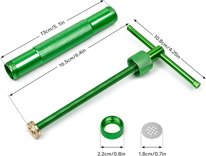 Polymer Clay Tools, Clay Extruder, Sugar Paste Extruder, Cake Fondant Tool Set - Image 4