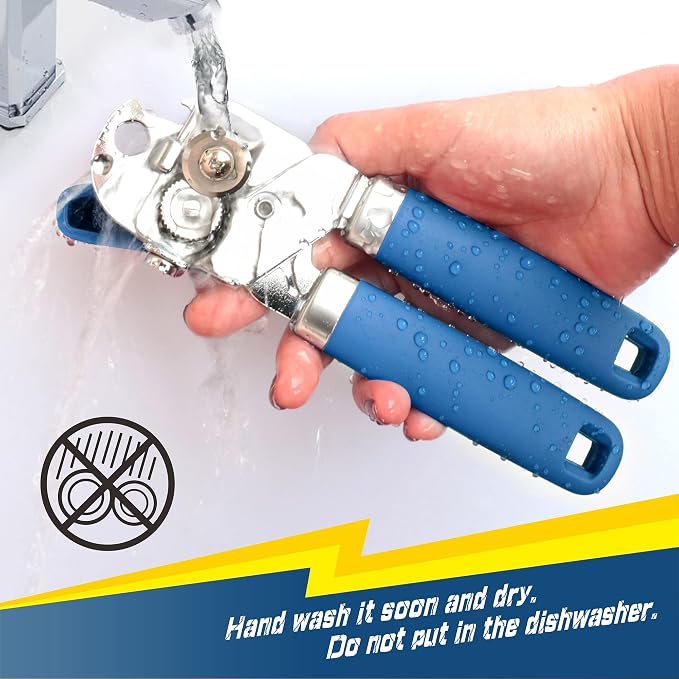 PrinChef Can Opener Manual, Can Tin Bottle Opener - Image 6