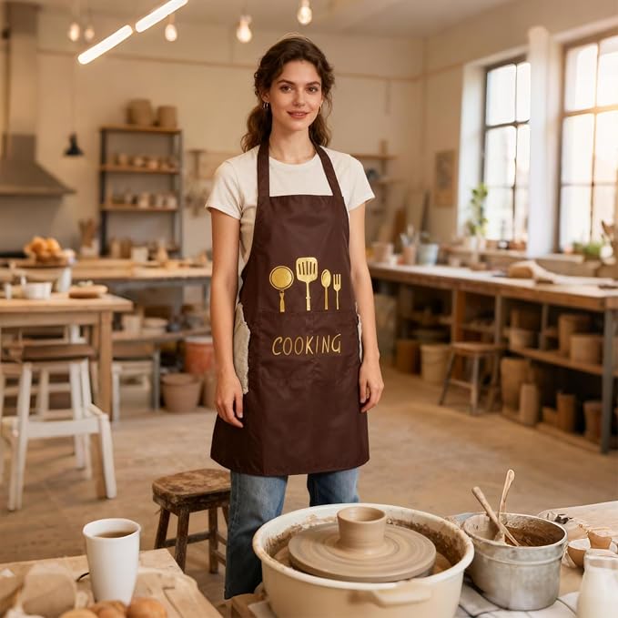DILLMAN Women Kitchen Apron - Image 4