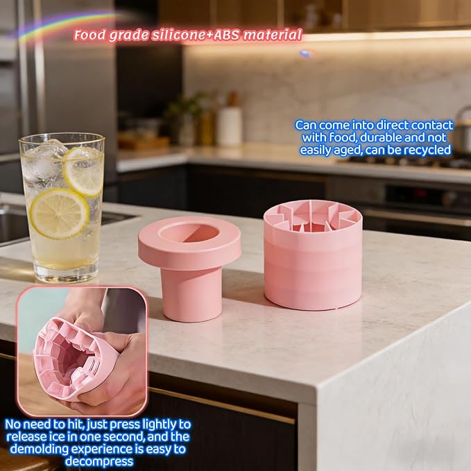 3D Upgraded Silicone Ice Cube Tray - Image 2