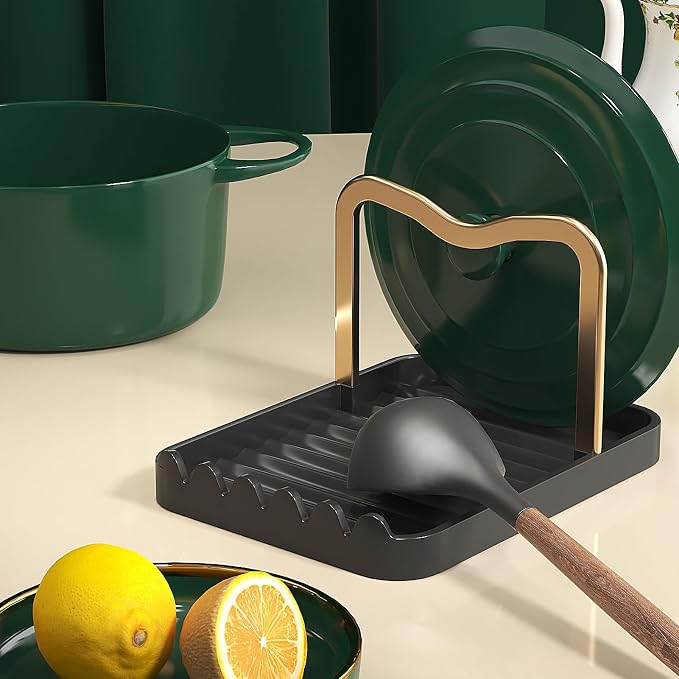 Stainless Steel Pot Lid Holder-Kitchen Organizer & Utensil Storage Rack - Image 4
