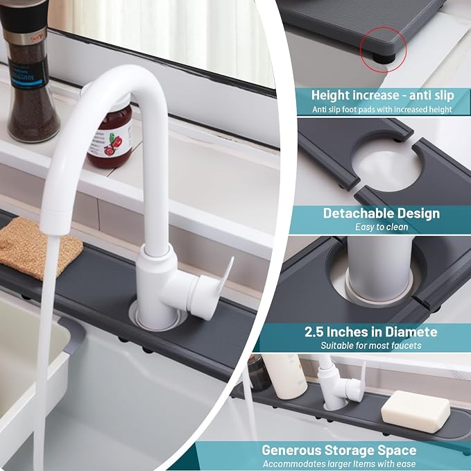 Faucet Mat for Kitchen Sink - Image 3