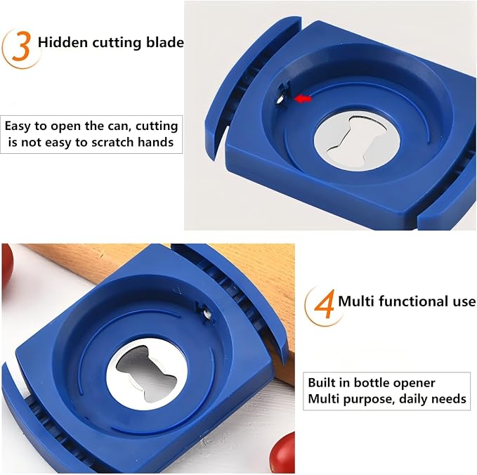 aluminum Can Opener，can top remover，Lid Remover， beer- Soft Edge- soda- can - Image 4