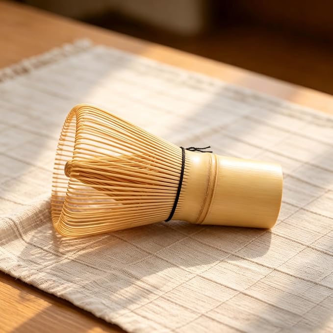 Matcha Whisk - Bamboo 100 Prong Handcrafted Natural Whisk - Image 6