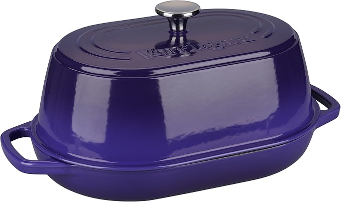 VORRINGARD Enameled Cast Iron Dutch Oven Pot - Image 4