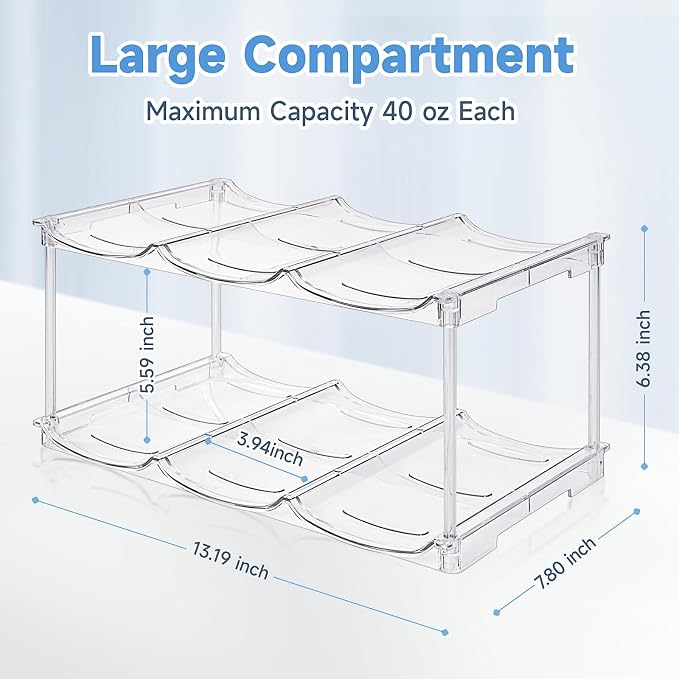 Stackable Water Bottle Organizer - Image 5
