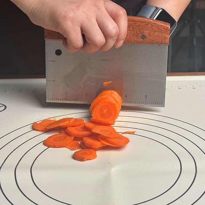 Vovoly Multipurpose Bench Scraper Kitchen Utensil - Image 8