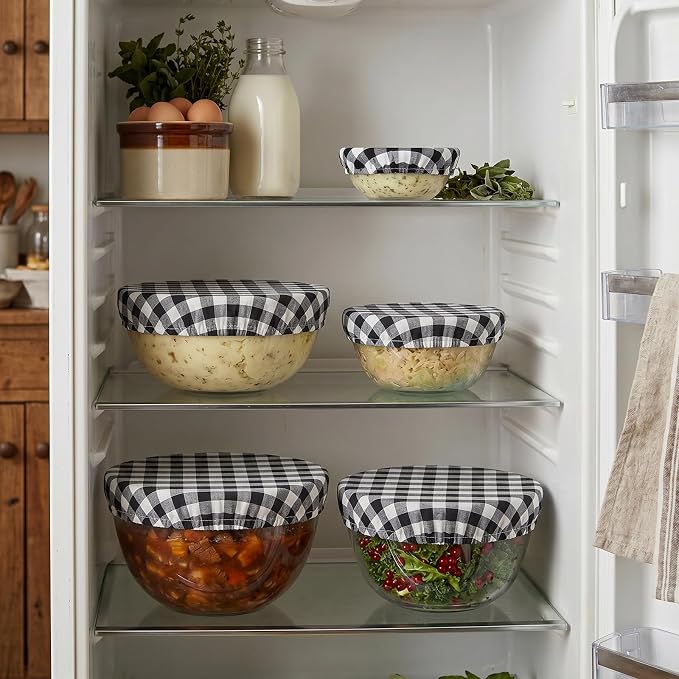 Reusable Bowl Covers, 5 Size Stretch Cloth Bowl Covers - Image 6