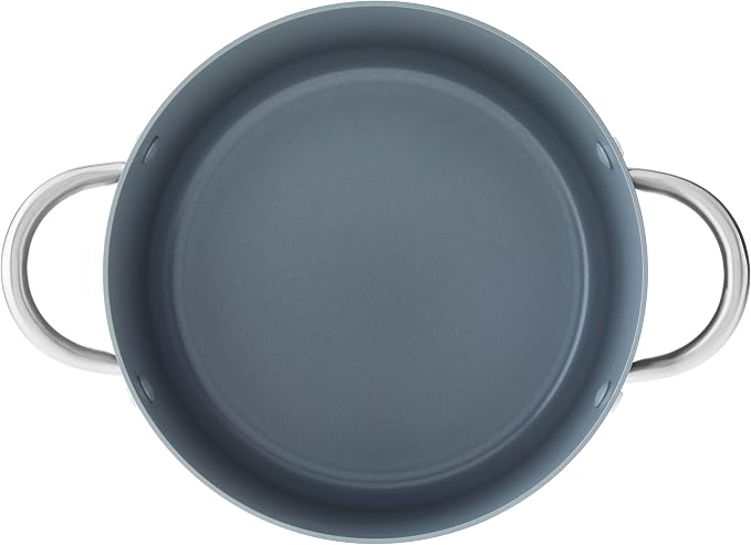GreenPan Lima Hard Anodized Healthy Ceramic Nonstick 8QT Stock Pot - Image 3