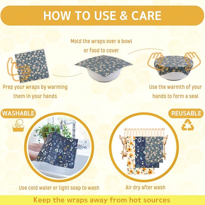 Reusable Beeswax Wrap - Image 4