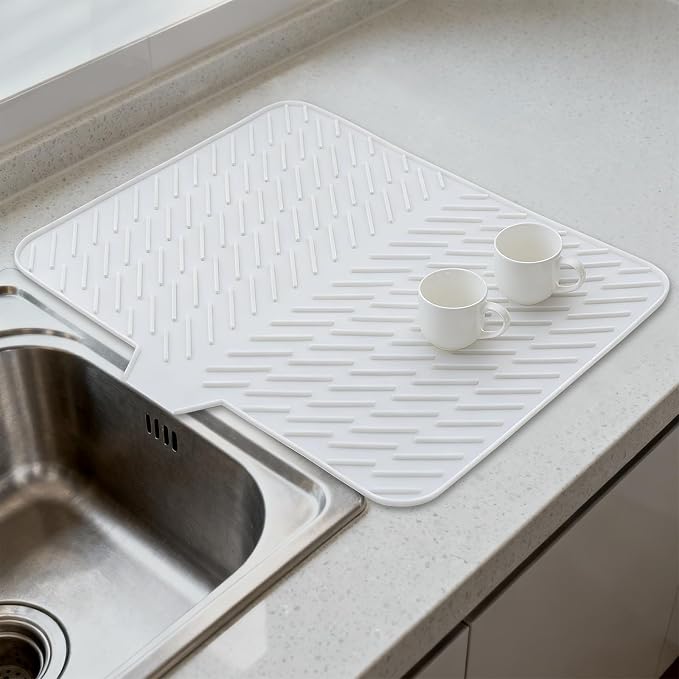 Silicone Drying Mat, Heat-Resistant, Eco-friendly, Hygienic Drying Pad by LKYLIVE
