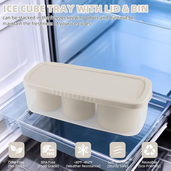 Tcamp Tumbler Ice Mold, Ice Cube Tray - Image 3