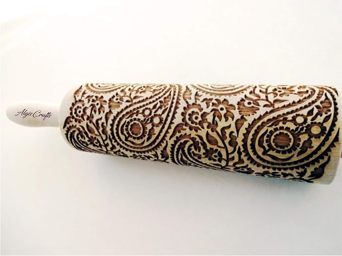 PAISLEY Embossing Rolling Pin - Image 7