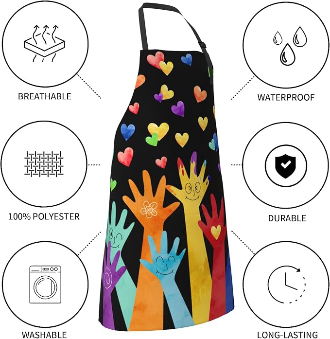 Funny Apron Polyester Grooming Aprons - Image 4
