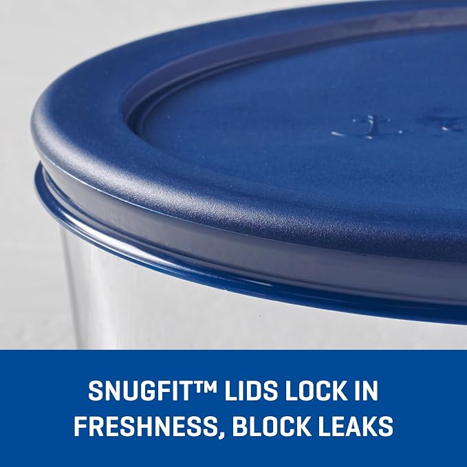 Anchor Hocking SnugFitTM Round Food Storage Containers - Image 5