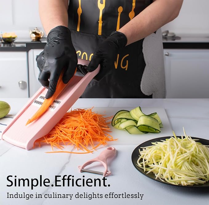 NACOLUS Mandoline Slicer for Kitchen Slicer Vegetable Cutter 5 In 1 Veggie - Image 2