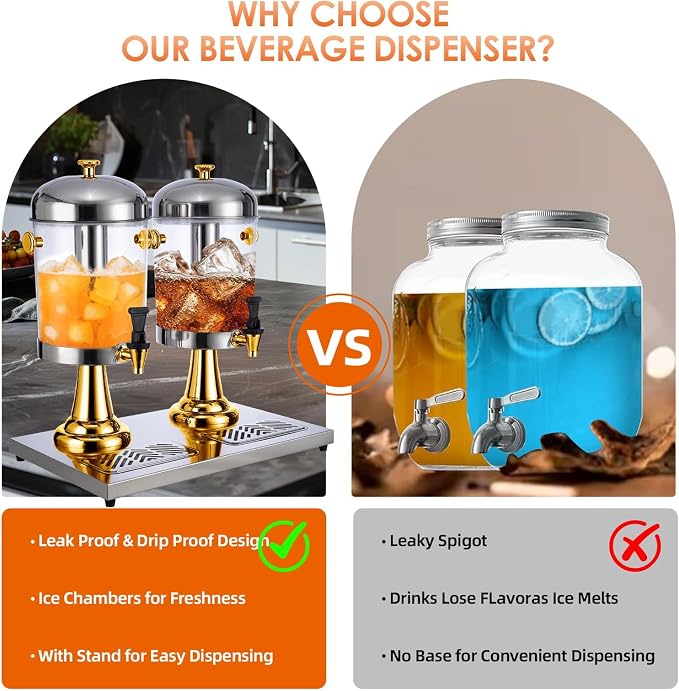 2 Gallon Beverage Dispenser - Image 7