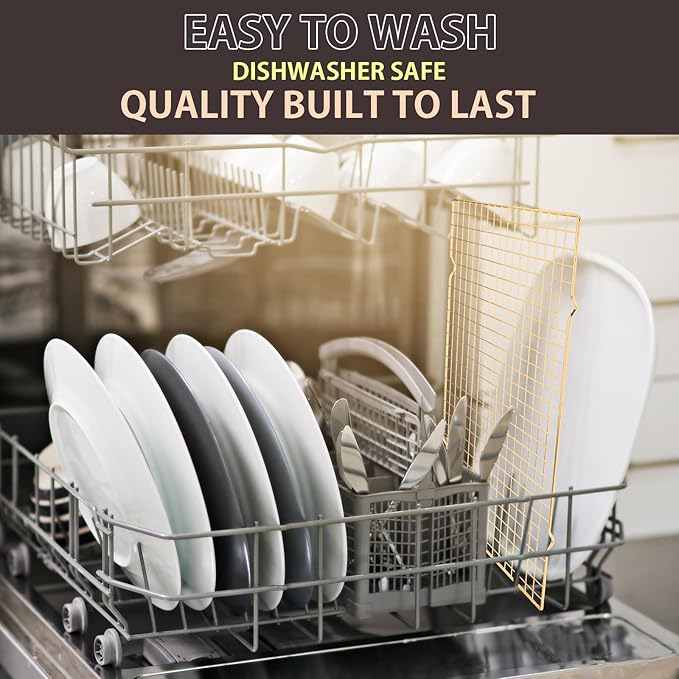 Cooling Rack for Baking, Thick Wire Cookie Rack for Cooking, Oven Safe - Image 5
