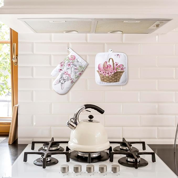 Patelai 12 Pieces Blank Sublimation Oven Mitts Set Include Blank Sublimation - Image 7