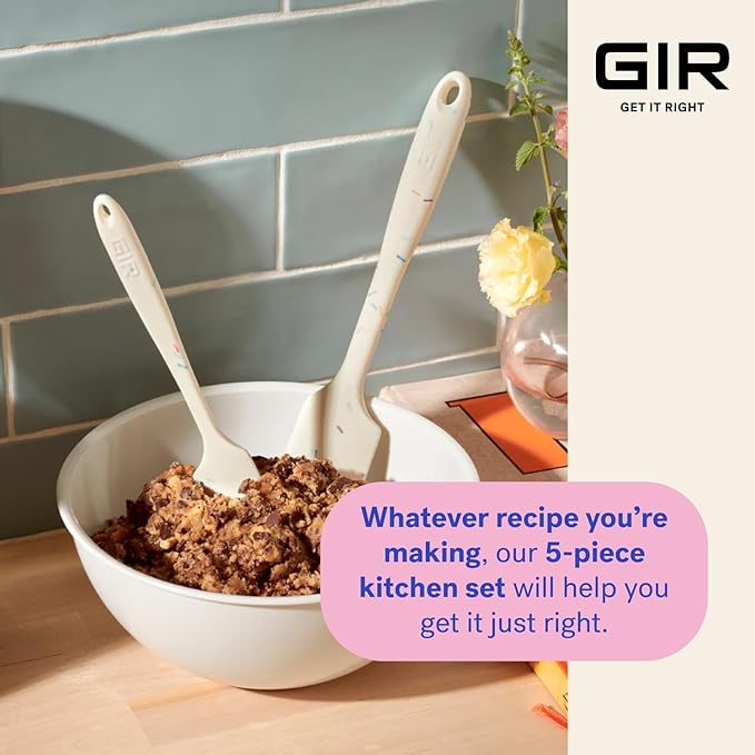 GIR: Get It Right 5 Piece Silicone Ultimate Kitchen Utensils Set - Image 5