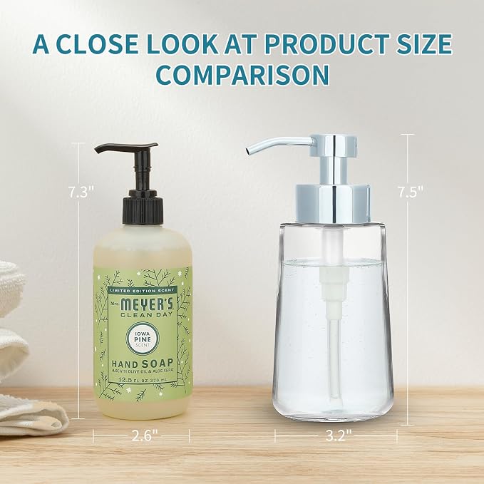 Soap Dispenser, 16oz Liquid Soap Pump - Image 3