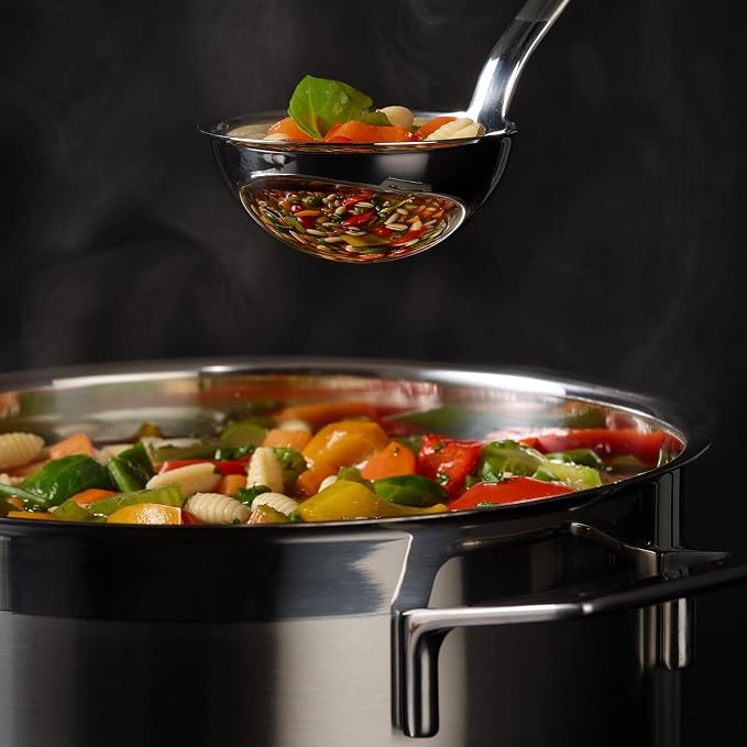 Rösle Stainless Steel Round Handle Ladle - Image 2