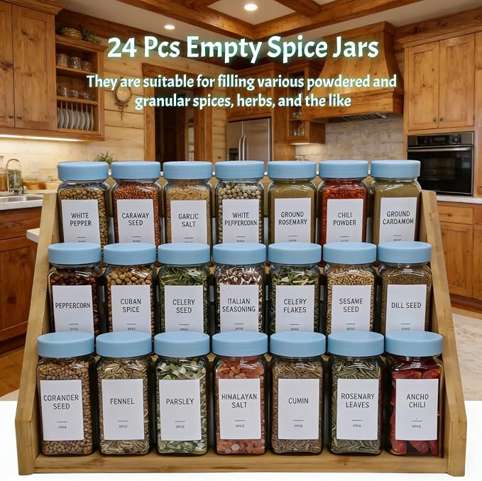 Spice Jars with Labels - Image 2