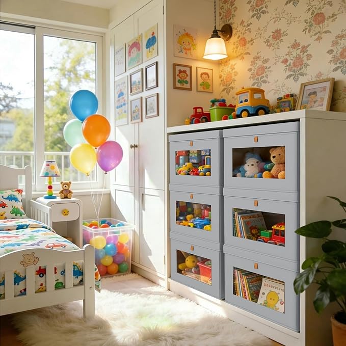 DIMJ Storage Bins with Lids - Image 4
