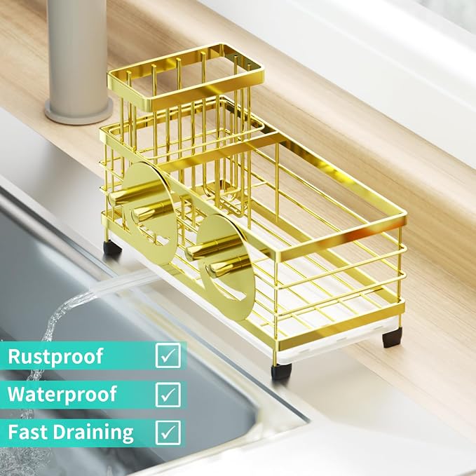 HapiRm Sink Caddy Sponge Holder - Image 6