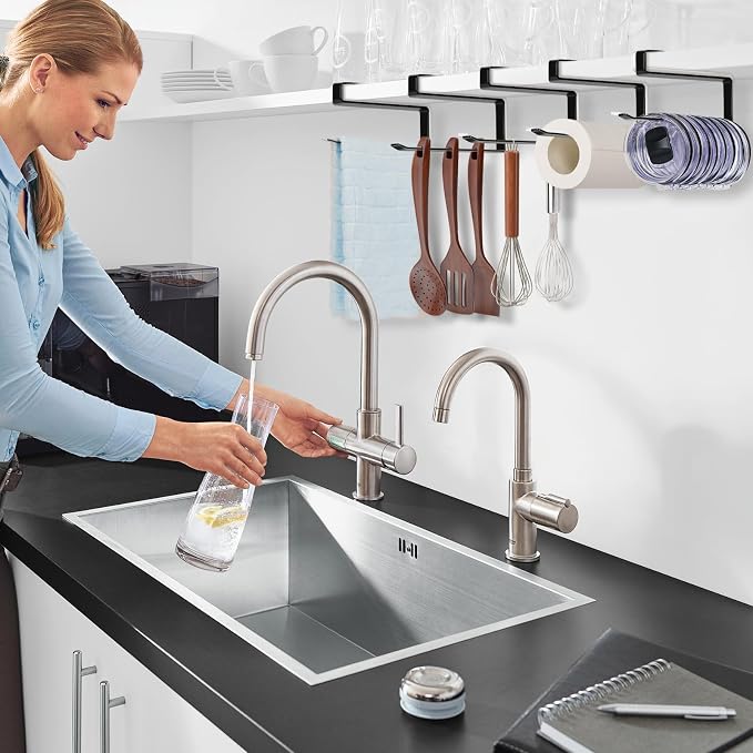 Tumbler Lid Organizer, Horizontal Tumbler Lid Storage Hook Up to 10 Lids - Image 7