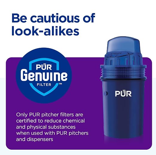 PUR 30-Cup Countertop Water Filter Dispenser, 1 Genuine PUR Filter, 2-in-1 - Image 7
