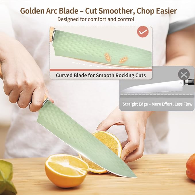 Knife Set, 6-Piece Kitchen Knife Set - Image 3